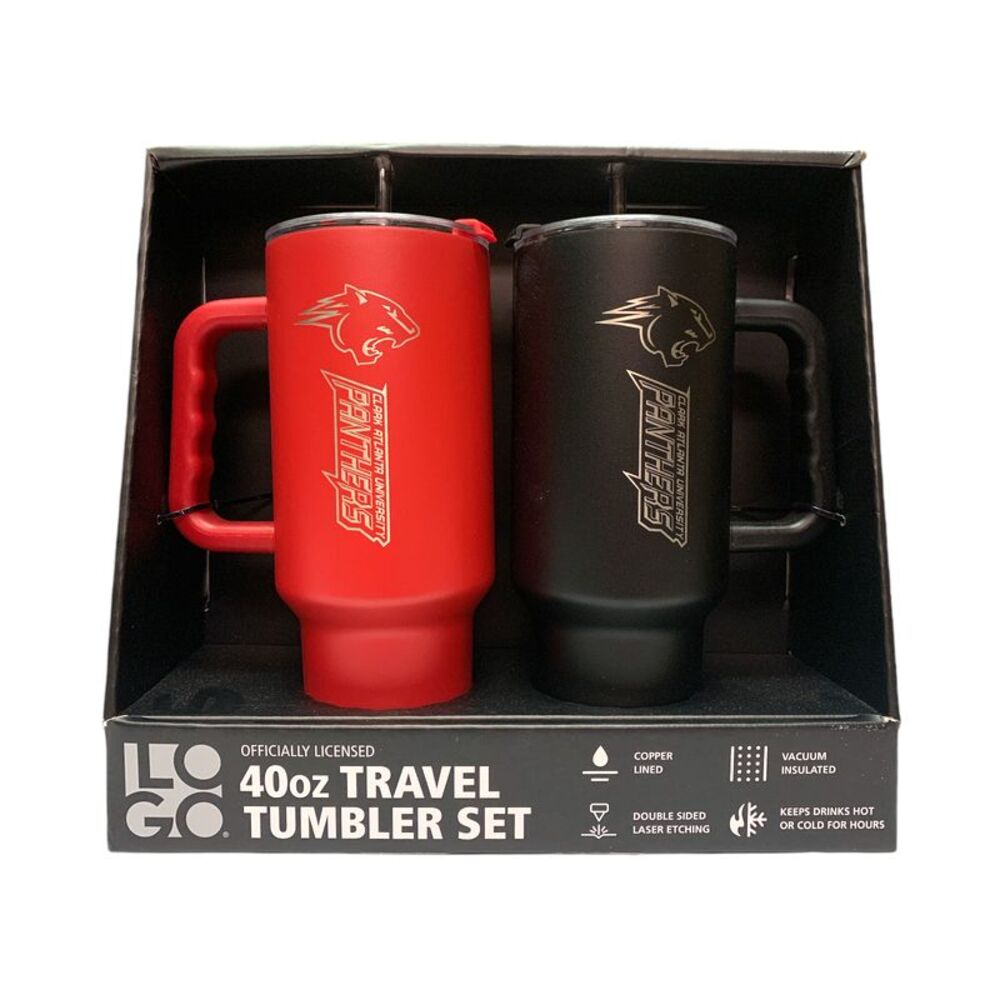 Clark Atlanta University Panthers - Logo Brands Officially Licensed NCAA 40 oz.